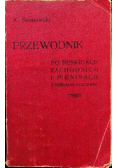Przewodniki po Beskidach Zachodnich i Pieninach 1926 r
