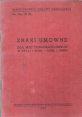 Znaki umowne dla map topograficznych