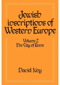 Jewish Inscriptions of Western Europe