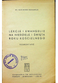 Lekcje i ewangelie na niedziele i święta roku kościelnego