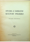 Studia z dziejów kultury polskiej 1949 r.