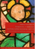 Tomasza z Akwinu Lectura Super Matheum Cap I-II