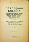 Oszczędna kuchnia 1922 r.