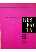 Teksty o muzyce współczesnej Resfacta 5
