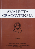 Analecta Cracoviensia XL