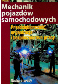 Mechanik pojazdów samochodowych Przedsiębiorczość organizacja i bezpieczeństwo pracy
