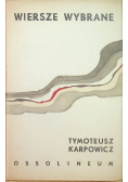 Karpowicz Wiersze wybrane