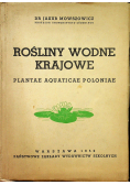 Rośliny wodne krajowe 1950r
