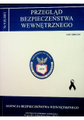 Przegląd bezpieczeństwa wewnętrznego nr 9