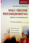 Małe i średnie przedsiębiorstwa  Źródła finansowe
