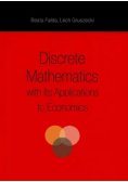 Discrete Mathematics with its applications to economics