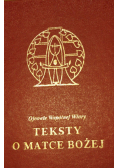 Teksty o Matce Bożej