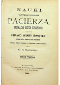 Nauki ułatwiające zrozumienie pacierza przykazań bożych kościelnych i innych prawd wiary świętej 1885 r