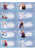 Naklejki na zeszyty Frozen