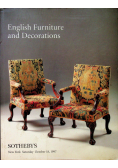 English Furniture and Decorations