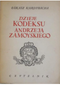 Dzieje kodeksu Andrzeja Zamoyskiego