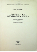 Wieś Pałucka Ostatkowska Struga