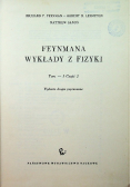 Feynmana wykłady z fizyki Tom I część II