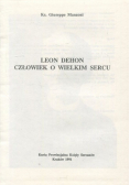 Leon Dehon Człowiek o wielkim sercu