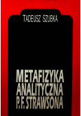 Metafizyka Analityczna P F Strawsona