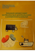 Zastosowanie wybranych narzędzi Lean Manufacturing