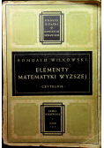 Elementy matematyki wyższej 1947 r