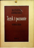 Język i poznanie tom 2