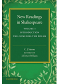 New Readings in Shakespeare