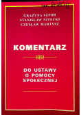 Komentarz do ustawy o pomocy społecznej