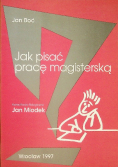 Jak pisać pracę magisterską