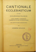Cantionale ecclesiasticum 1925 r.