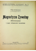 Magnetyzm żywotni 1936 r.