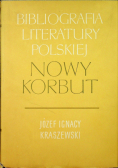 Nowy Korbut Józef Ignacy Kraszewski
