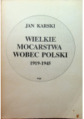 Wielkie mocarstwa wobec polski