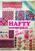 Hafty europejskie część I