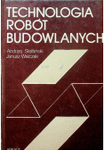 Technologia robót budowlanych