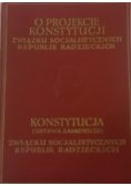 O projekcie konstytucji związku socjalistycznych republik Radzieckich