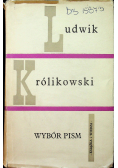 Królikowski Wybór pism