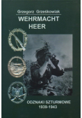 Wehrmacht Heer, odznaki szturmowe 1939-1943