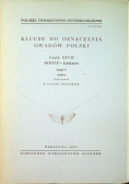 Klucze do oznaczania owadów Polski Część XXVII Zeszyt 9