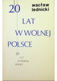 20 lat w wolnej Polsce