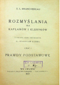 Rozmyślania dla kapłanów i kleryków 1923 r.