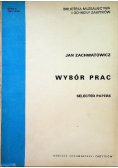 Zachwatowicz Wybór prac