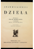 Mickiewicz Dzieła Tom 11 i 12 1929 r.