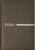 Kalendarz książkowy 2024 A5 dzienny terminarz