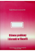 Główne problemy i kierunki w filozofii