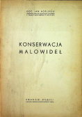 Konserwacja malowideł 1941 r.