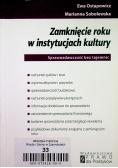 Zamknięcie roku w instytucjach kultury