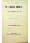 Po ucieczce Henryka 1878 r.