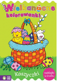 Wielkanocne kolorowanki Koszyczki